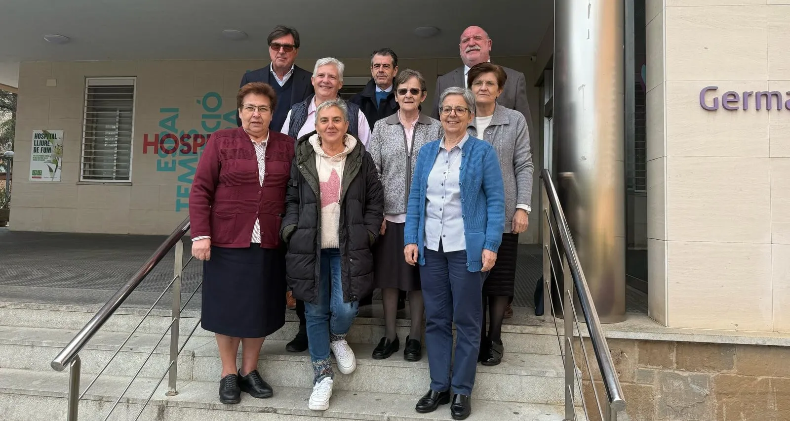 Foto de grupo del patronato de fundación hospitalarias