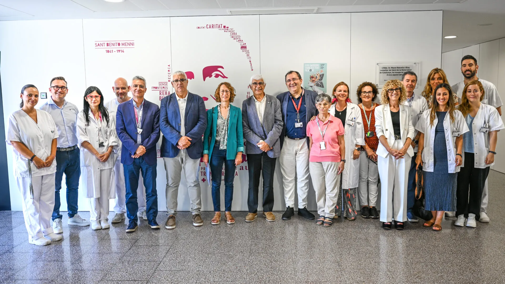 El Conseller de Salut de la Generalitat de Cataluña, Manel Balcells, visita la unidad especializada de referencia en Catalunya en trastornos de la conducta alimentaria (TCA) de alta complejidad y larga duración de Fundació Hospitalàries Martorell.